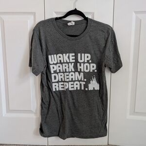 Gray Disney Park Hop Shirt